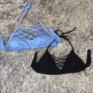 (2) TARGET bathing suit tops